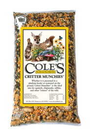 Cole's CM10 Critter Munchies Assorted Species Corn Squirrel and Critter Food 10 lb