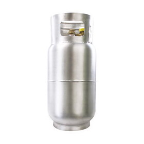 Flame King YSN335-ALM 33.5 lb Aluminum Type 1 Empty LP Tank