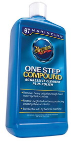 Meguiar's M6732 67 Marine and RV Polishing Compound Liquid 32 oz