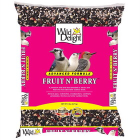 Wild Delight 365050 Fruit N Berry Assorted Species Sunflower Seeds Wild Bird Food 5 lb
