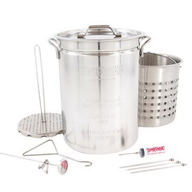 Bayou Classic 1118 Stainless Steel Turkey Fryer Kit 32 qt 1 pk