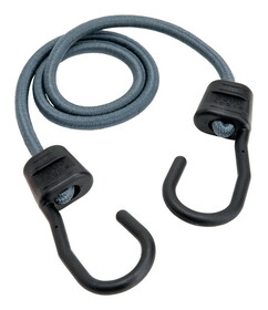 Keeper A06077Z Gray Bungee Cord 32 in. L X 0.374 in. 1 pk