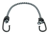 Keeper A06019Z Black/White Bungee Cord 18 in. L X 0.315 in. 1 pk