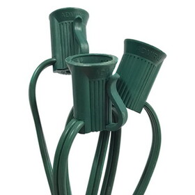 Holiday Bright Lights C71000GC-12A LED C7 String Socket Light Cord on Reel 1000 ft.