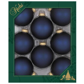 Christmas by Krebs CBK83302 Christmas By Krebs Midnight Haze Ball Ornaments 2-5/8 in.