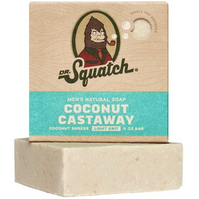 Dr. Squatch WH-BAR-CNO-01 Coconut Castaway Scent Soap Bar 5 oz 1 pk