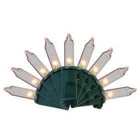 Celebrations RT5100WWA Classic LED T5 Warm White 100 ct String Christmas Lights 24.75 ft.