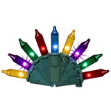 Celebrations RT5100MTA Classic LED T5 Multicolored 100 ct String Christmas Lights 24.75 ft.