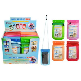 Diamond Visions 01-1454 Assorted Cell phone Waterproof Cell Phone Bag 1 ft. L