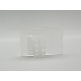 Plastic Peg Hook Bin Tag Holder 1.25 in. H X 0.06 in. W