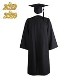TOPTIE Adult Unisex Graduation Gown Cap with Tassel 2022 for High School and Bachelor