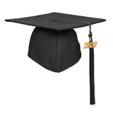 TOPTIE Unisex Adult Graduation Cap Hat with 2023 Tassel for High School and Bachelor