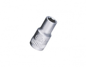 Genius Tools 222504 1/4" Dr. 4mm Hand Socket