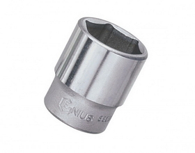 Genius Tools 323213 3/8" Dr. 13mm Hand Socket