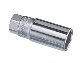 Genius Tools 326021 3/8" Dr. 20.6mm(13/16") Spark Plug Socket