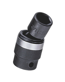 Genius Tools 3/8&quot; Dr. 1/2&quot; Swivel Impact Socket - 380024