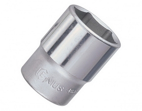 Genius Tools 423808 1/2" Dr. 8mm Hand Socket