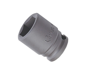 Genius Tools 1/2&quot; Dr. 33mm Impact Socket (CR-Mo) - 444033