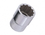 Genius Tools 473824 1/2" Dr. 3/4" Hand Socket (12-Point)