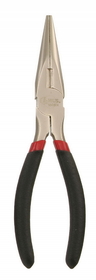 Genius Tools 550602 Chain Nose Pliers with Cutter, 6"L