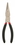 Genius Tools 550602 Chain Nose Pliers with Cutter, 6"L