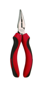 Genius Tools Bent Nose Pliers w/soft handle, 150mmL - 550614S