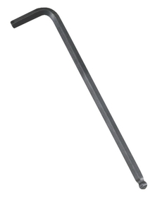 Genius Tools 4mm L-Shaped Wobble Hex Key Wrench, 142mmL - 571440B