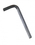 Genius Tools 590504 1/16" L-Shaped Hex Key Wrench, 45mmL