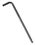 Genius Tools 7/32&quot; L-Shaped Wobble Hex Key Wrench, 170mmL - 591614B