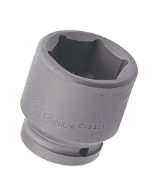 Genius Tools 3/4&quot; Dr. 19mm Impact Socket (CR-Mo) - 645219