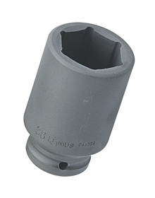 Genius Tools 3/4&quot; Dr. 22mm Deep Impact Socket (CR-Mo) - 649522