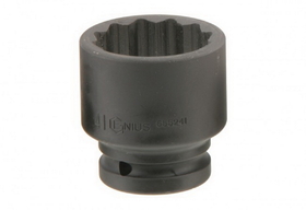 Genius Tools 695230 3/4" Dr. 15/16" Thin Wall Impact Socket (12-Point) (CR-Mo)