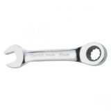 Genius Tools 760212 12mm Stubby Combination Ratcheting Wrench