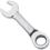 Genius Tools 3/8&quot; Stubby Combination Ratcheting Wrench - 770212