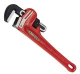 Genius Tools Heavy Duty Pipe Wrench, 200mmL(8") - 782200