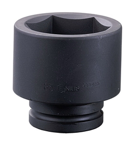 Genius Tools 1-1/2&quot; Dr. 85mm Jumbo Impact Socket (CR-Mo) - 938485