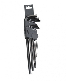 Genius Tools HK-009ML 9PC Metric Long Hex Key Wrench Set