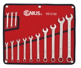 Genius Tools HS-016M 16PC Metric Combination Wrench (Matt Finish)