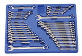 Genius Tools 41PC Metric & SAE Combination & Flare Nut Wrench Set - MS-041MS