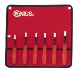 Genius Tools NM-006S 6PC SAE Hex Nut Driver Set (with magnet)
