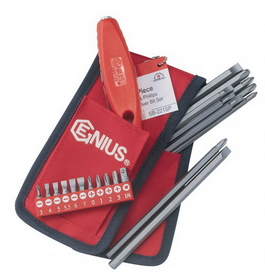 Genius Tools SB-221SP 21PC Slotted &amp; Philips Screwdriver Bit Set