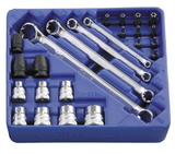 Genius Tools 24PC Star Wrench Set - TX-2324