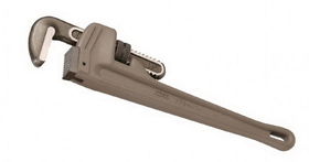 Genius Tools V794A14 V-Mark Aluminum Pipe Wrench, 350mmL(14")