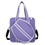 GOGO Nylon Tennis Bag, Tennis Racquet Shoulder Bag, Large Tennis Tote Badminton Racquet Bag for Carrying Sports or Badminton Equipment