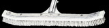 A & B Brush 3004_alt A&B Curved Aluminum Wall Brush, Combo Stainless Steel & Nylon Bristles 18", AAB3004