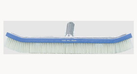 A & B Brush 3010_alt1 Curved Standard Wall White Pvc Bristle, 18&quot; , 3010