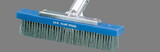 A & B Brush 5010 A&B Metal-Back Algae Brush, Stainless Steel Bristles 9", AAB
