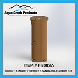 Aqua Creek F-808SA Concrete Anchor Kit For Scout, Mighty, Ez-2 & Power Ez-2 Lifts, F-04CAJP