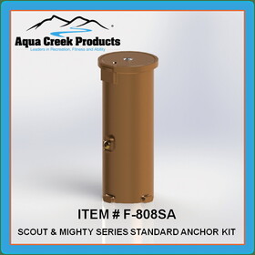 Aqua Creek F-808SA Concrete Anchor Kit For Scout, Mighty, Ez-2 &amp; Power Ez-2 Lifts, F-04CAJP