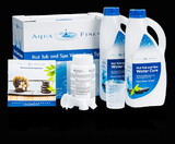Aqua Finesse 956500 Aquafinesse Hot Tub Water Care System Kit Includes: (2) 2L Aquafinesse, (2) Filter Cleaner Tablets, Measuring Cup, Instruction Manual (Lasts Approx. 3-5 Months)